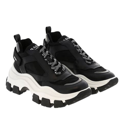 prada pegasus sneakers mens|Prada lace up sneakers.